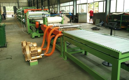 Tire Tread Cooling & Cutting & Winding-up Linkage Line
