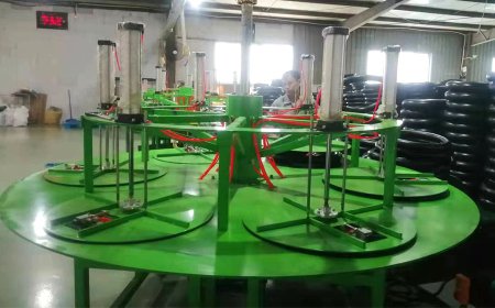 Automatic Inner Tube Air Emptying Machine