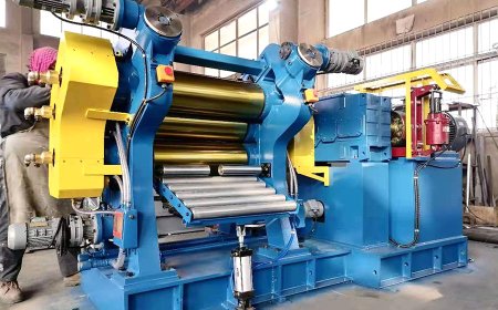 Roller Calender, Rubber Roller Calender, Three Roller Calender